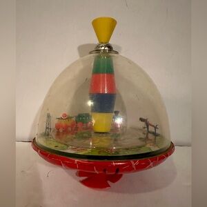 Vintage Bolz 9” Classic Spinning Top
